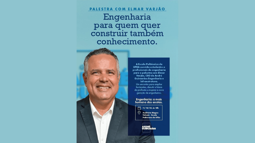 Em ativos de concessão, a engenharia de manutenção garante segurança operacional e previsibilidade de custos. Elmar Juan Passos Varjão Bomfim reforça o valor da gestão preventiva.