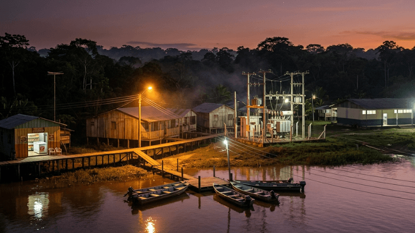 O impacto da energia elétrica no desenvolvimento de municípios remotos do Norte do Brasil Guilherme Silva Ribeiro Campos